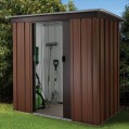 Yardmaster Metall Ger�tehaus Ger�teschuppen Gartenhaus Luzern 64PWG-1,9m� NEU