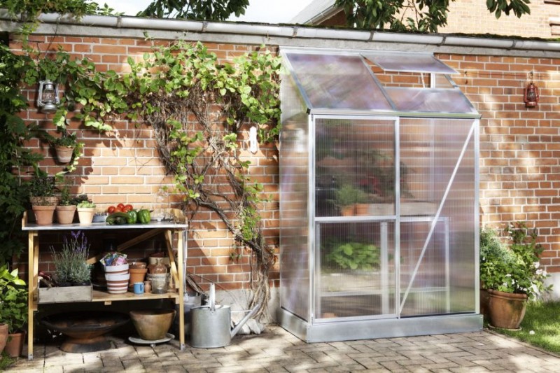 WandGewächshaus Mini2/3 Frübeet Treibhaus Tomatenhaus 4mm SDPL 0,85m²