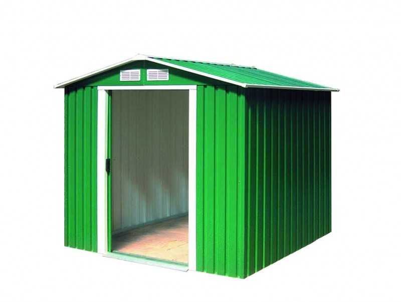 Metall Gerätehaus Geräteschuppen Gartenhaus RIVERTON 6x6 3,2m² Neu eBay