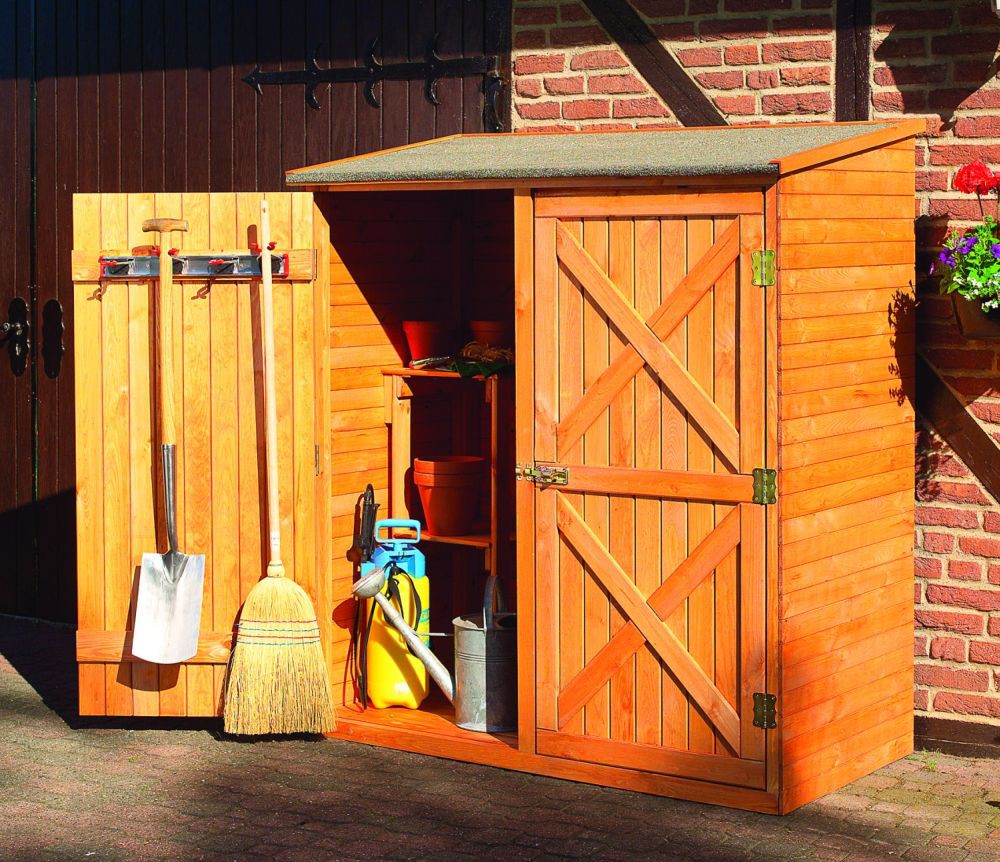 HolzGeräteschrank Pforzheim groß Gerätehaus Schuppen